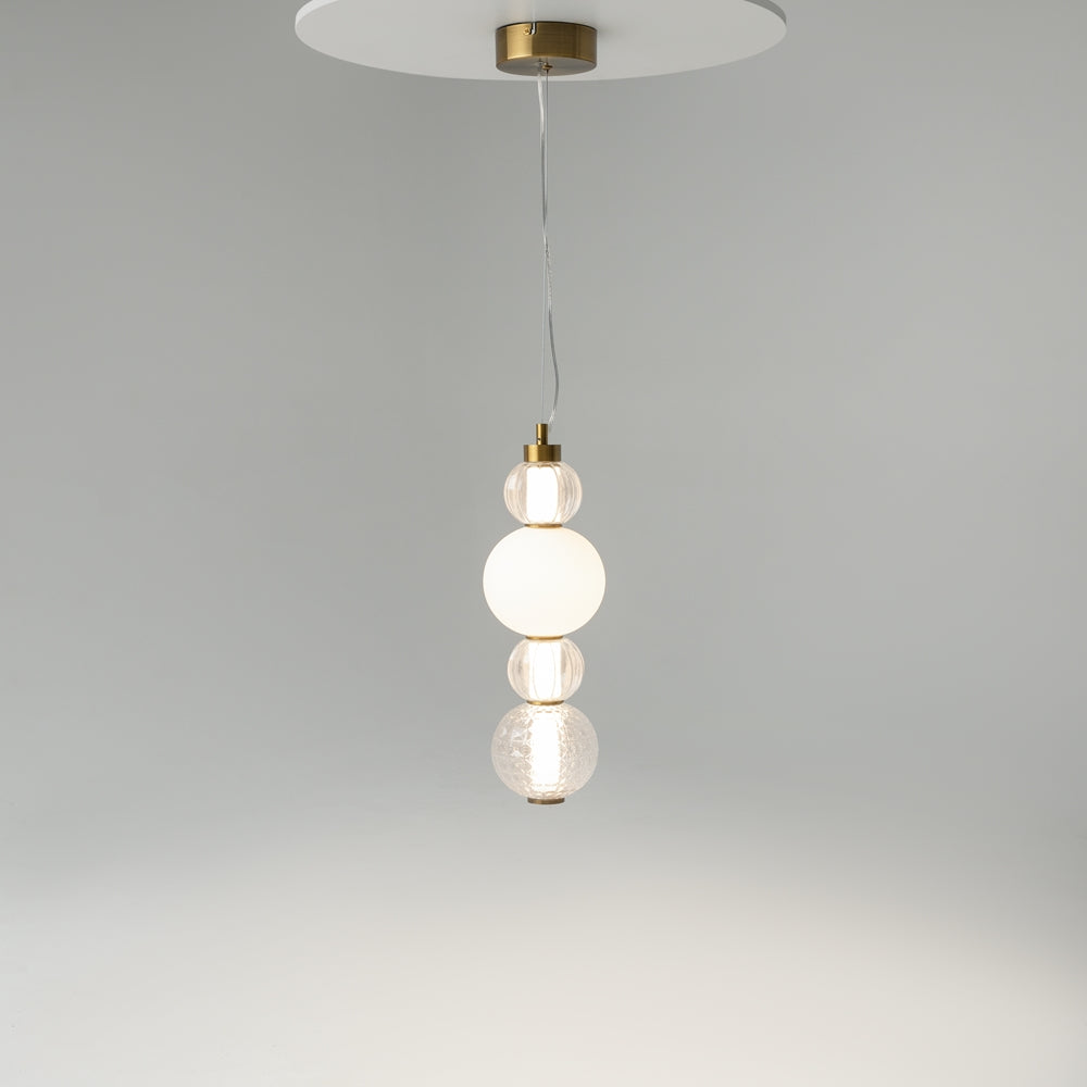 Collar Suspension luminaire doré