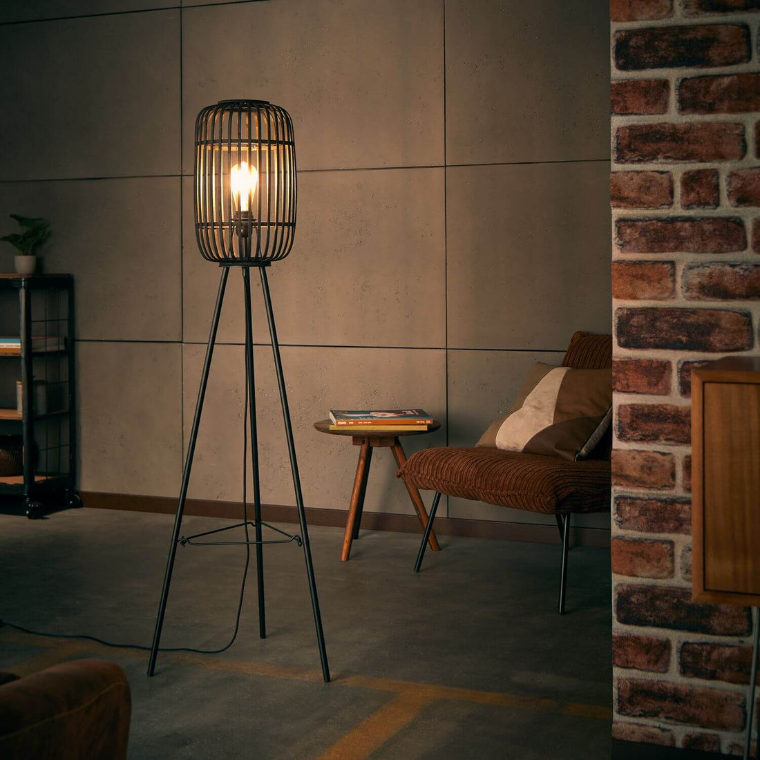 Lampadaire salon | Woodrow Bois