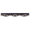 Plafonnier Maureen bois foncé et noir mat, L 88 cm
