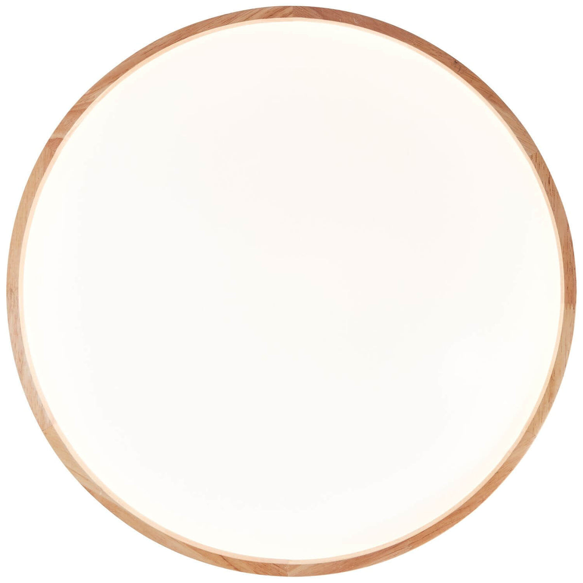Plafonnier Alson bois clair et blanc