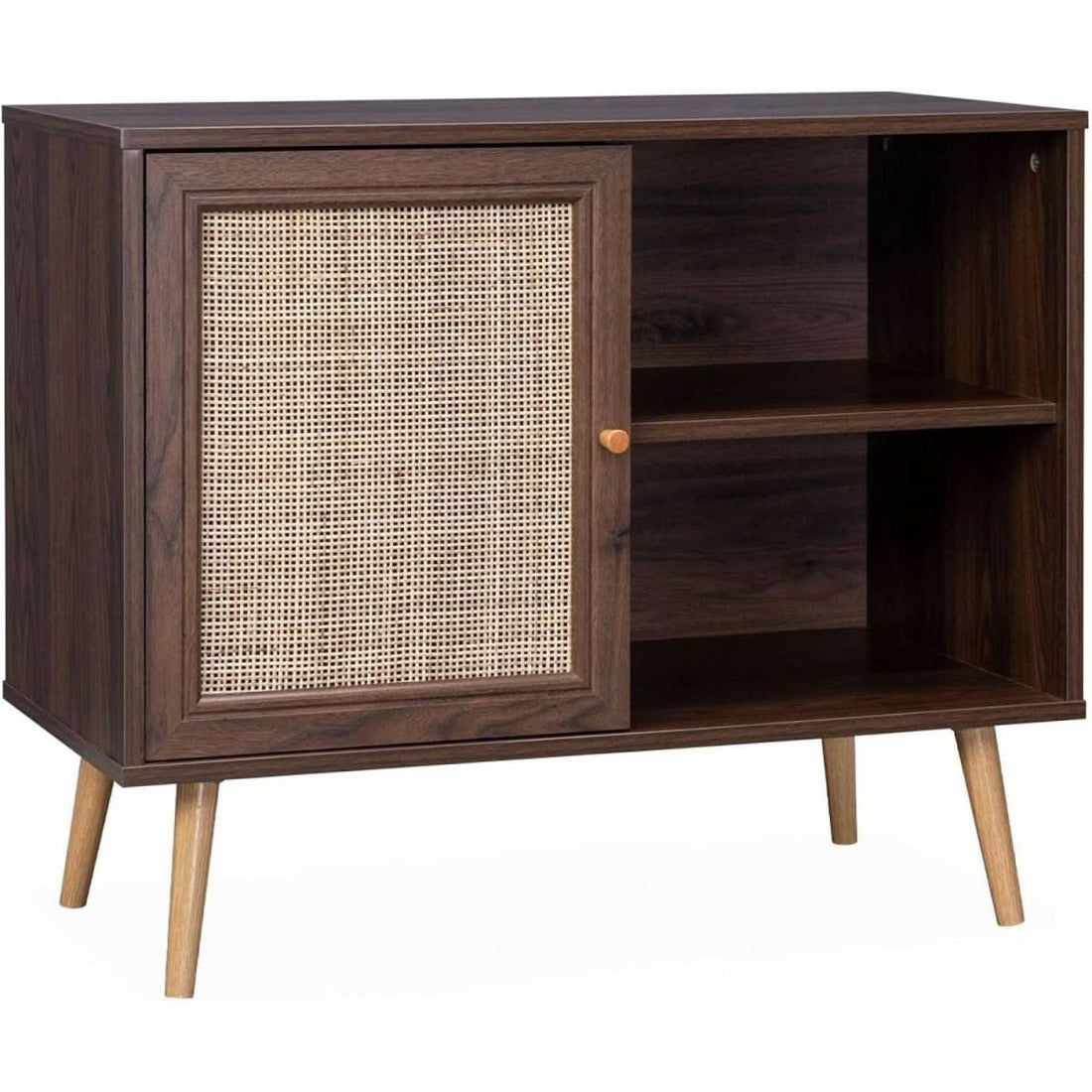 Buffet Bois Cannage Vintage | Grain