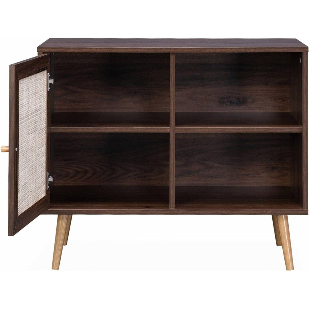 Buffet Bois Cannage Vintage | Grain - Designix Buffet