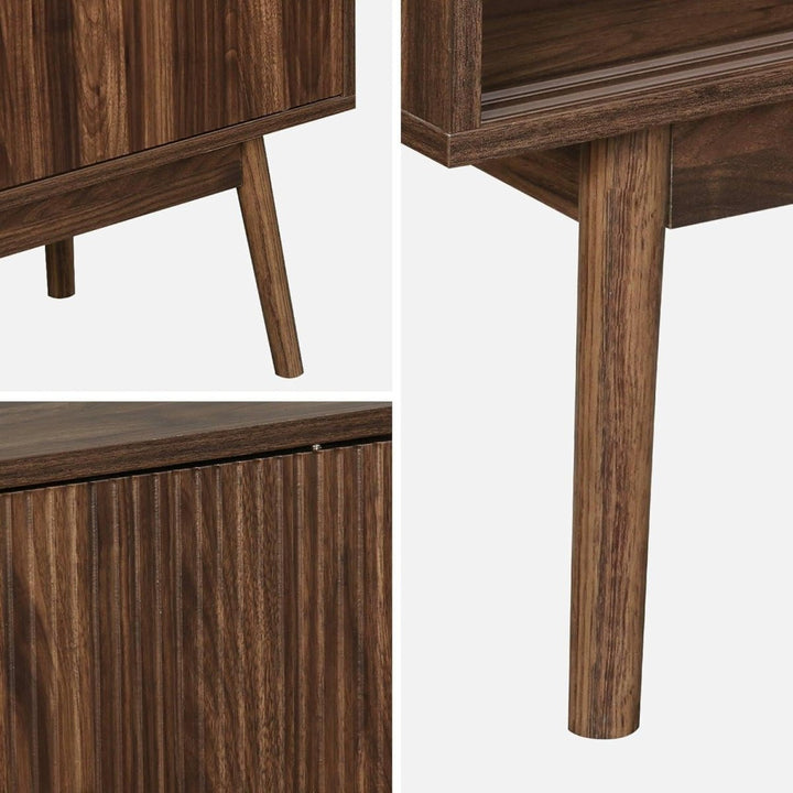 Buffet Bois Foncé Scandinave | Mirth - Designix Buffet