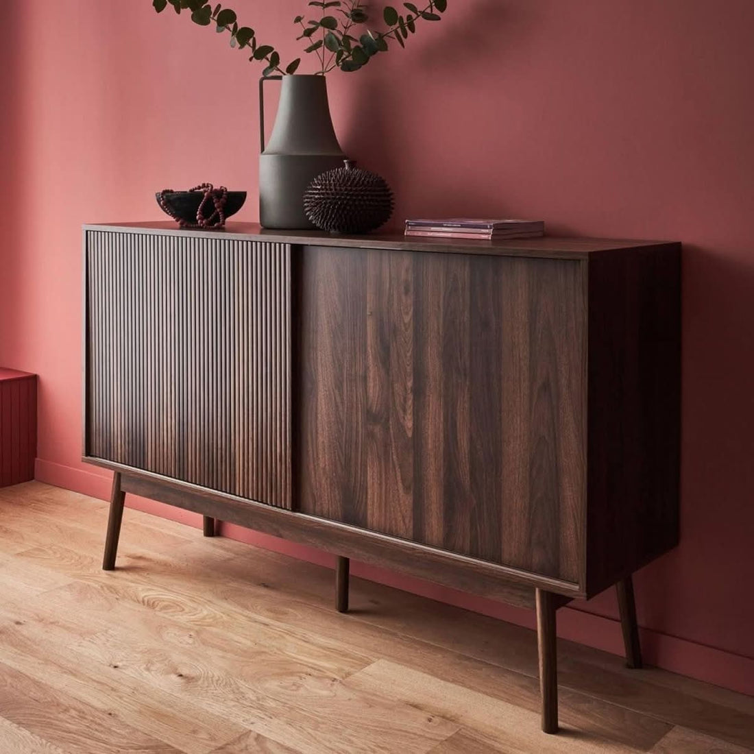 Buffet Bois Foncé Scandinave | Mirth