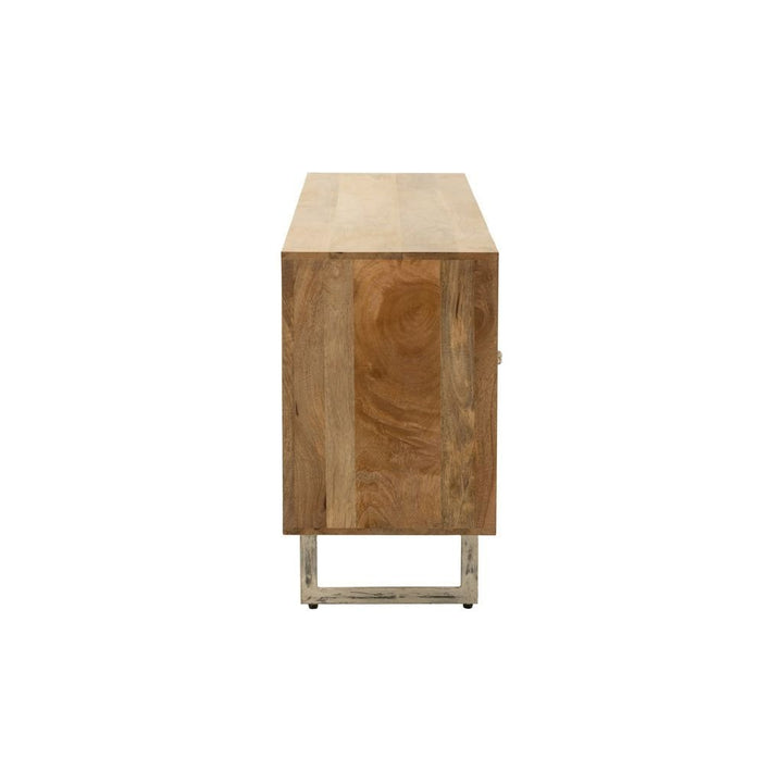 Buffet Bois Tissé Naturel | Xyla - Designix Buffet