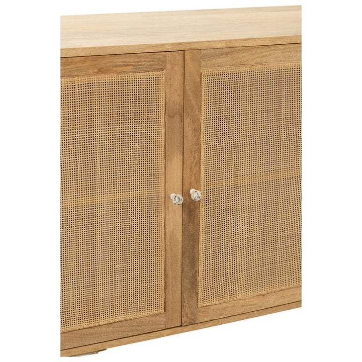 Buffet Bois Tissé Naturel | Xyla - Designix Buffet