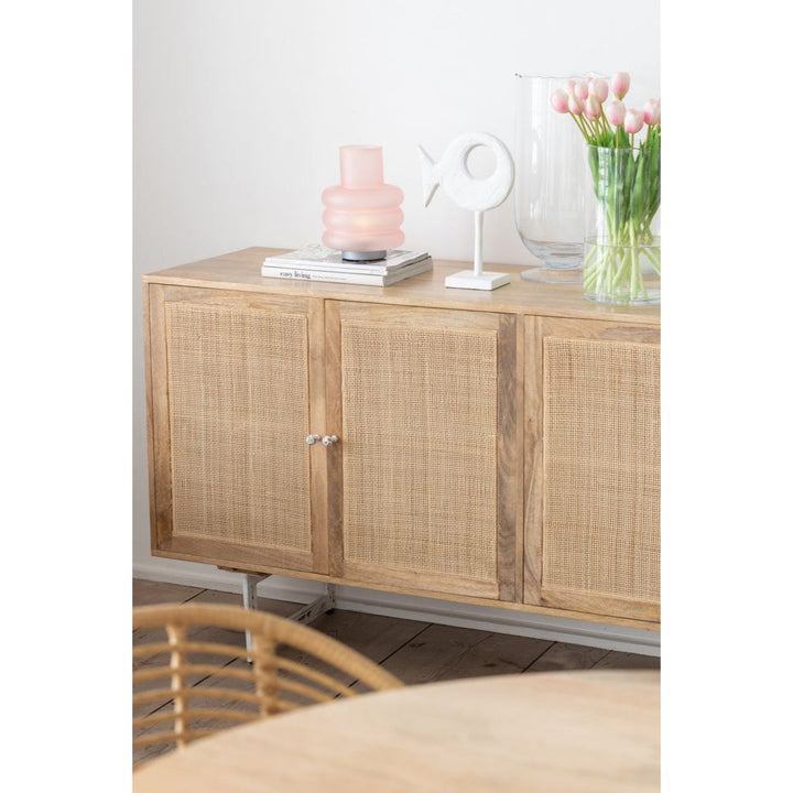 Buffet Bois Tissé Naturel | Xyla - Designix Buffet