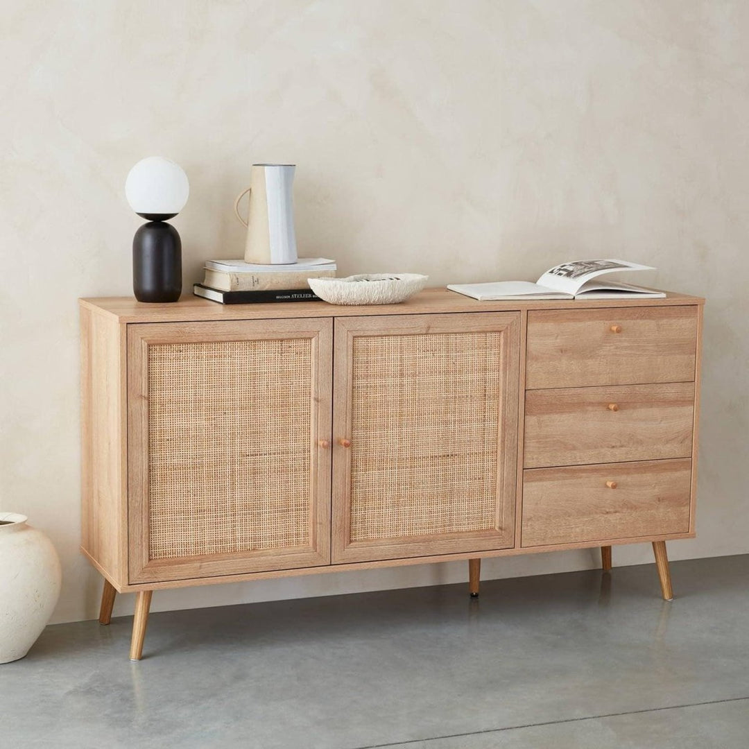 Buffet Rangement Bohème Naturel | Quiétude - Designix Buffet