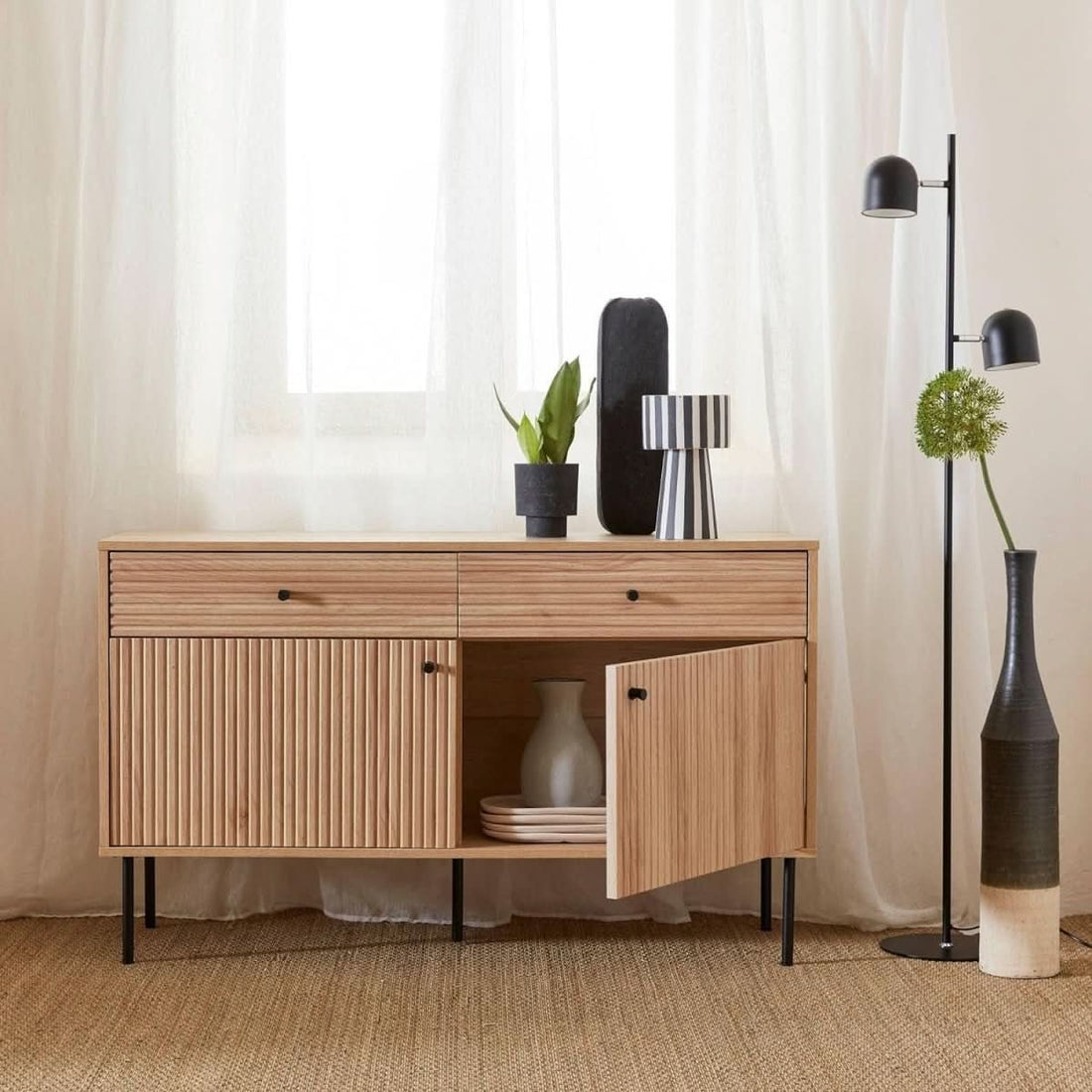 Buffet Rangement Bois Moderne | Quest