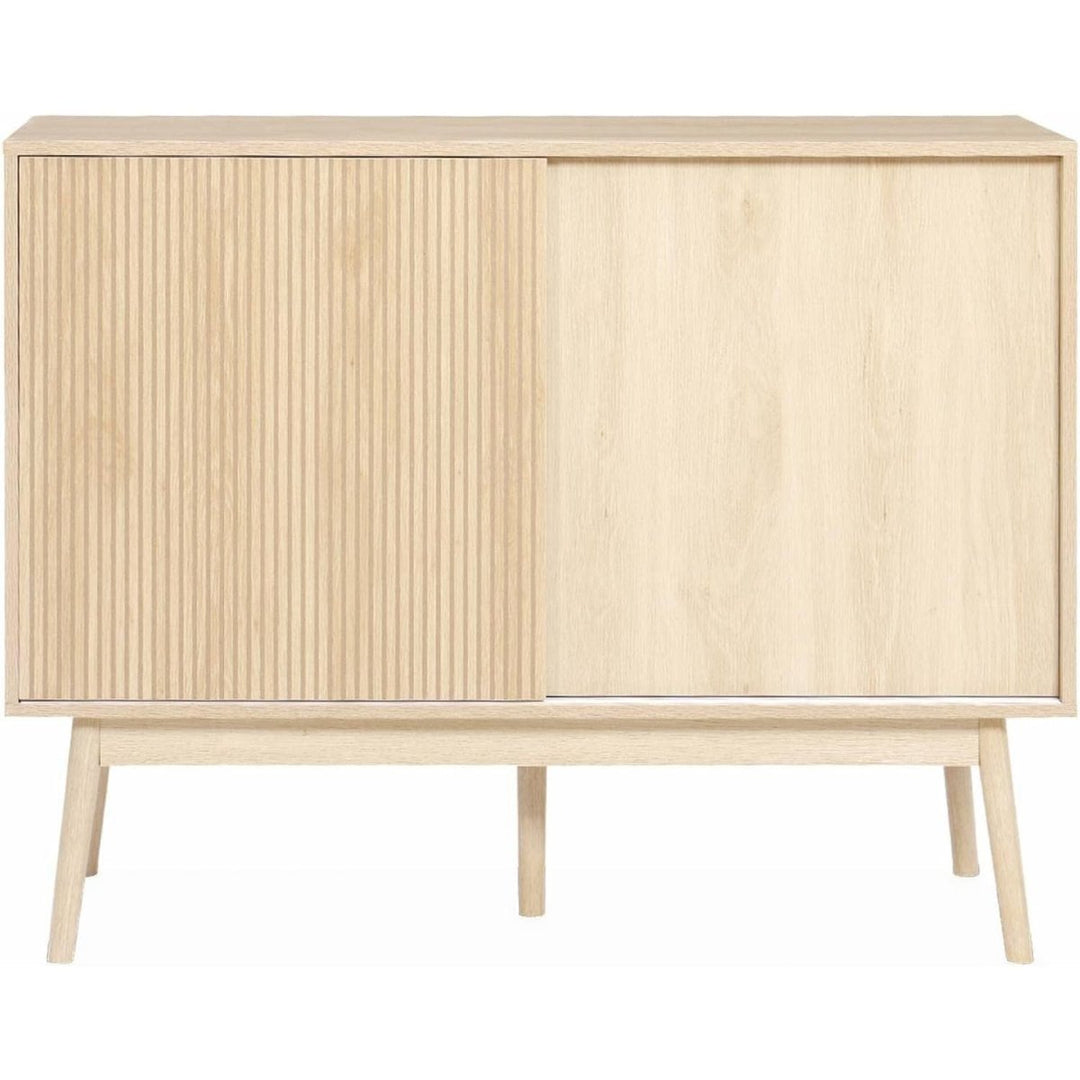 Buffet Rangement Bois Scandinave | Tissu - Designix Buffet