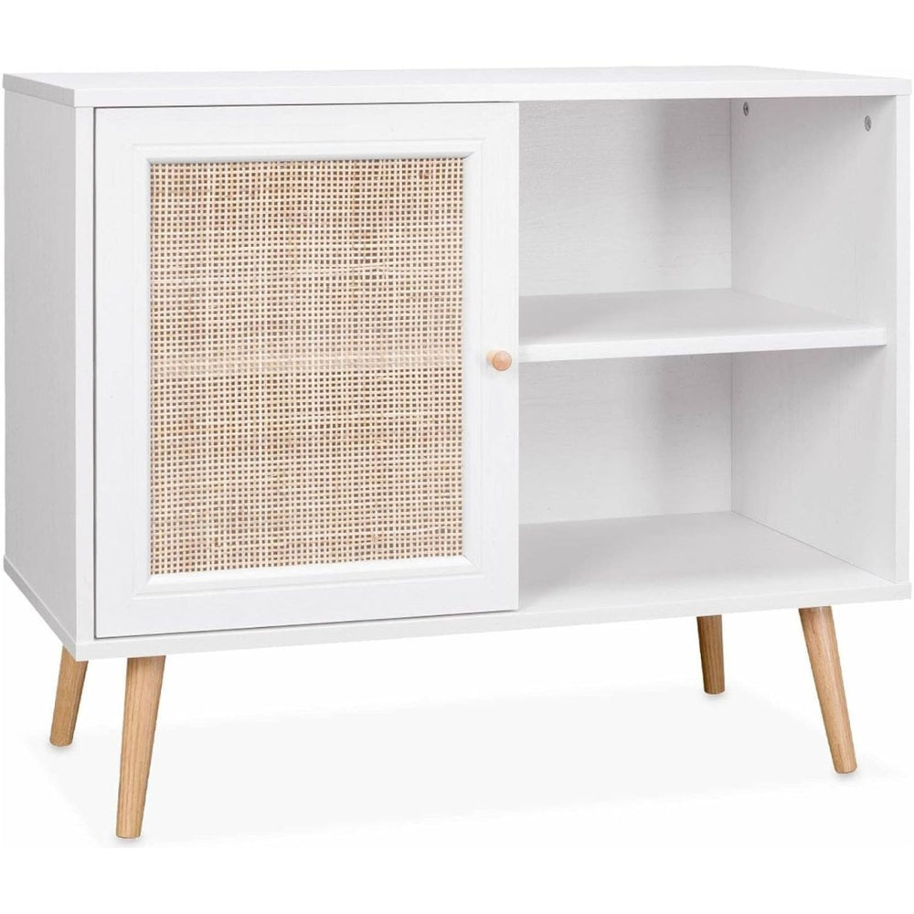 Buffet Rangement Cannage Bohème | Aura - Designix Buffet