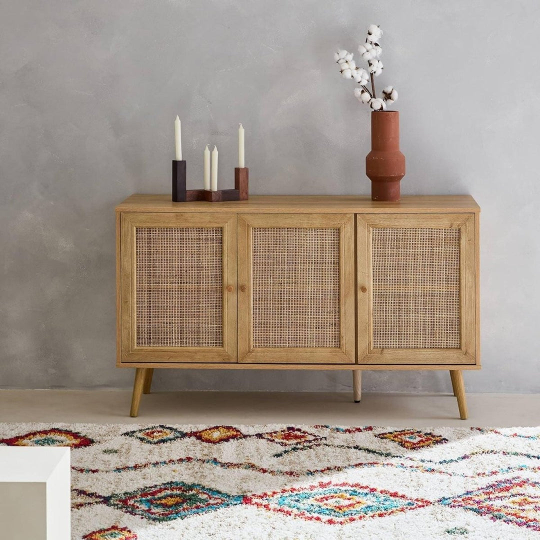 Buffet Rangement Cannage Bohème | Twill - Designix Buffet