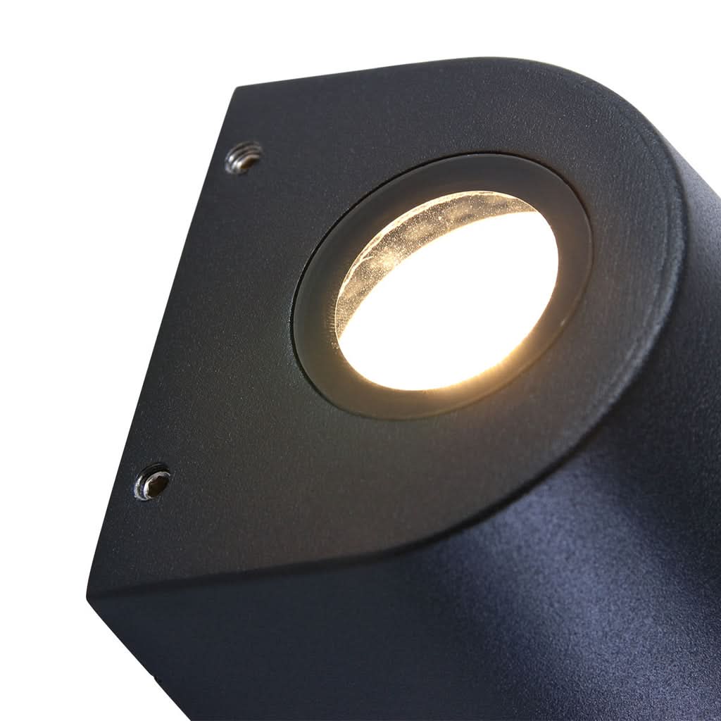 Lampe extérieure Logan 1498ZW Noir | Designix - - https://designix.fr