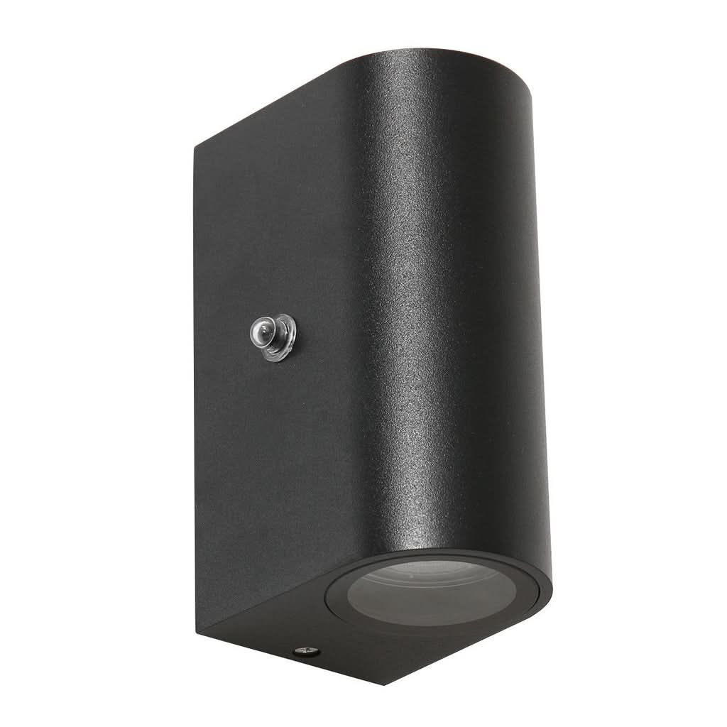 Lampe Extérieure Noire Avec Capteur