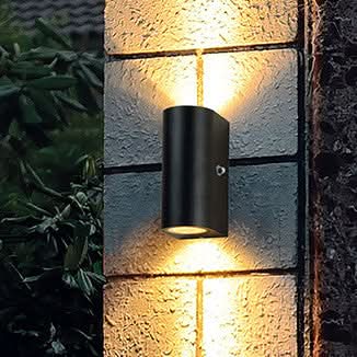 Lampe extérieure Logan 2720ZW noire | Designix - - https://designix.fr