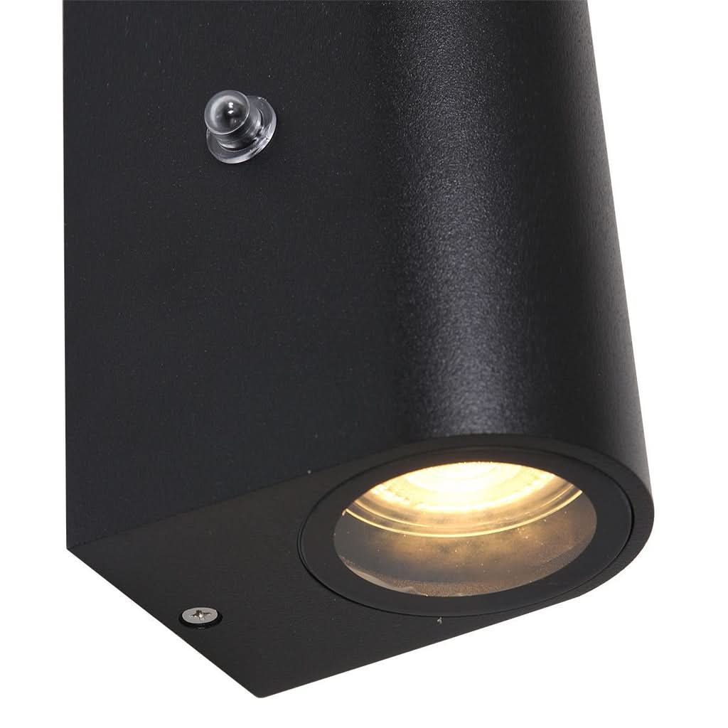 Lampe extérieure Logan 2720ZW noire | Designix - - https://designix.fr