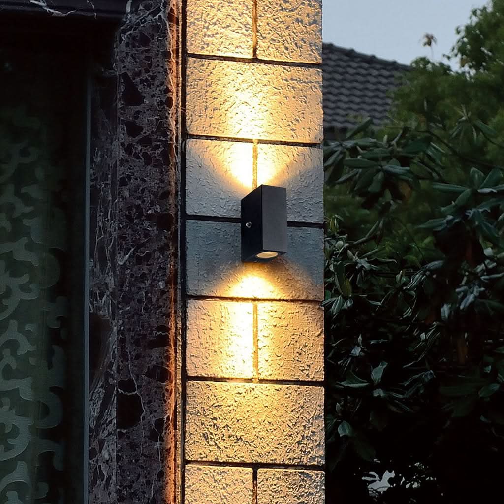 Lampe extérieure Logan 2721ZW Noire | Designix - - https://designix.fr