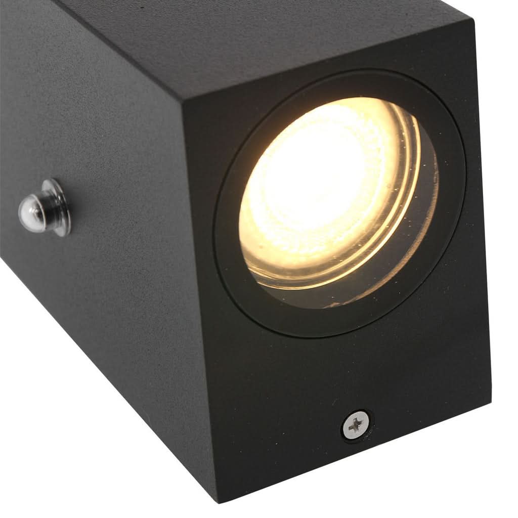 Lampe extérieure Logan 2721ZW Noire | Designix - - https://designix.fr