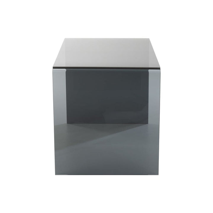 Bureau Design Verre Noir | Reya - Designix Bureau