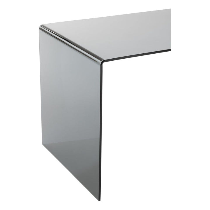 Bureau Design Verre Noir | Reya - Designix Bureau