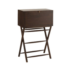 Bureau en Bois de Manguier Marron Foncé | Dila