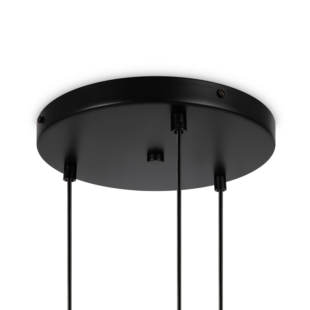Basic form Suspension luminaire noir
