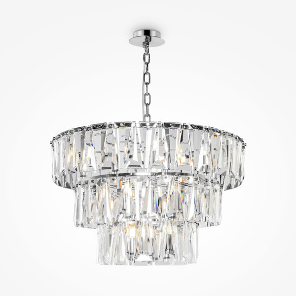Puntes Suspension luminaire argenté