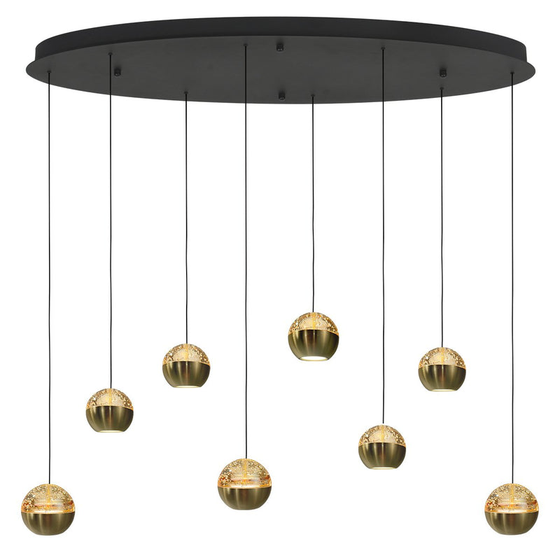 Suspension luminaire Belluno doré