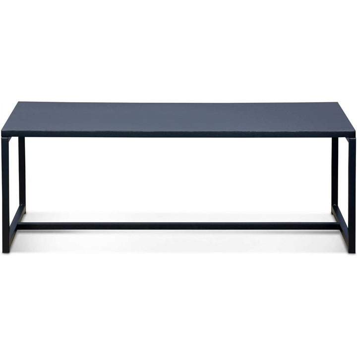 Alice'S Home - Table Basse Métal Noir 100X50X36Cm - Industrielle - Pieds En Métal. Design | Designix - Amazon    - https://designix.fr/