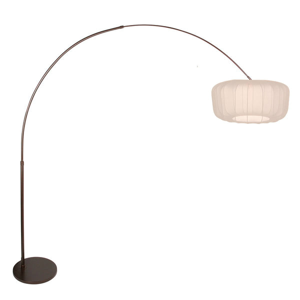 Lampadaire Vella-Lino crème