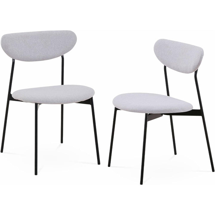 "Chaises Scandinaves Vintage Grises" | Designix - 3333    - https://designix.fr/