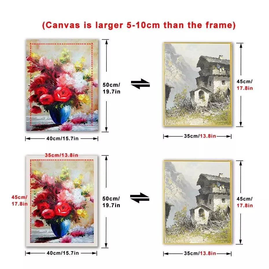 Cadre Aluminium pour Toile Tendue | Éclat Contemporain - Designix Cadres Tableaux Noir 30x40 cm
