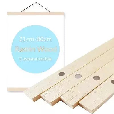 Cadre Magnétique Suspendu | BoisArts - Designix Cadres Tableaux Bois de pin 21cm