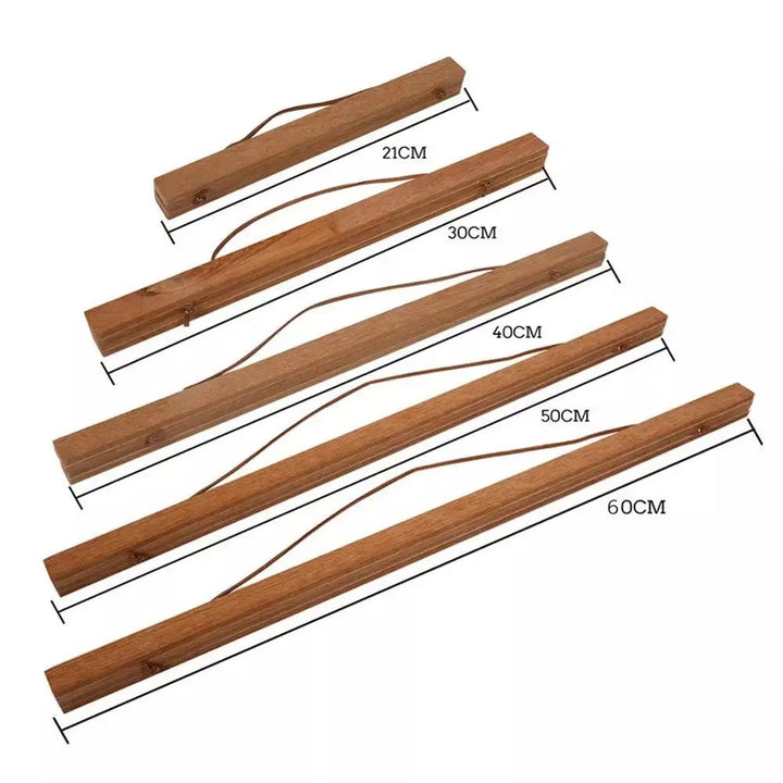 Cadre Magnétique Suspendu | BoisArts - Designix Cadres Tableaux Bois de teck 21cm