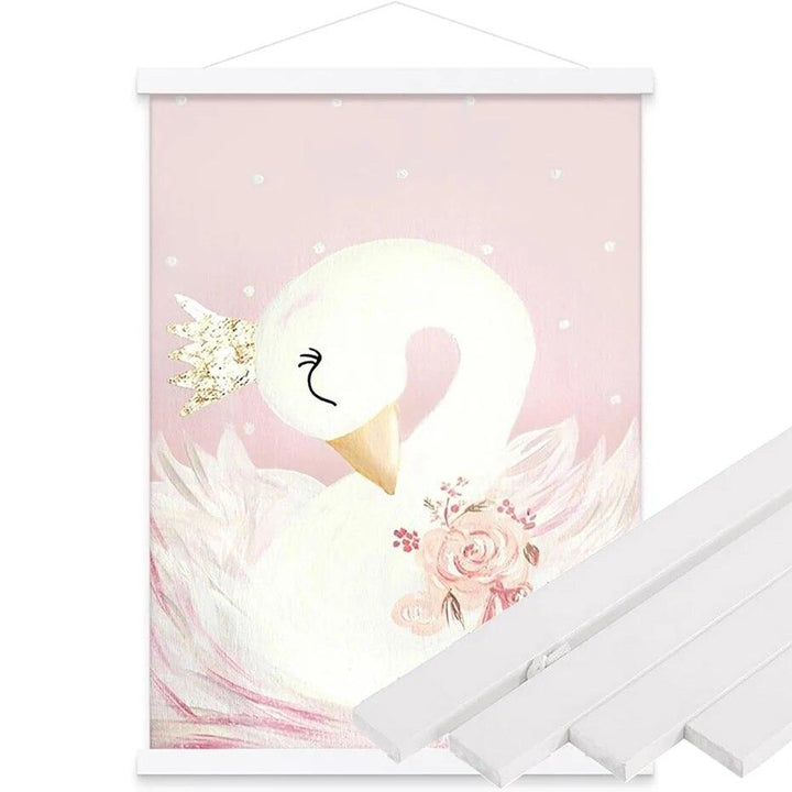 Cadre Photo Suspendu Magnétique | ArtFlex - Designix Cadres Tableaux Bois de Teck 21cm