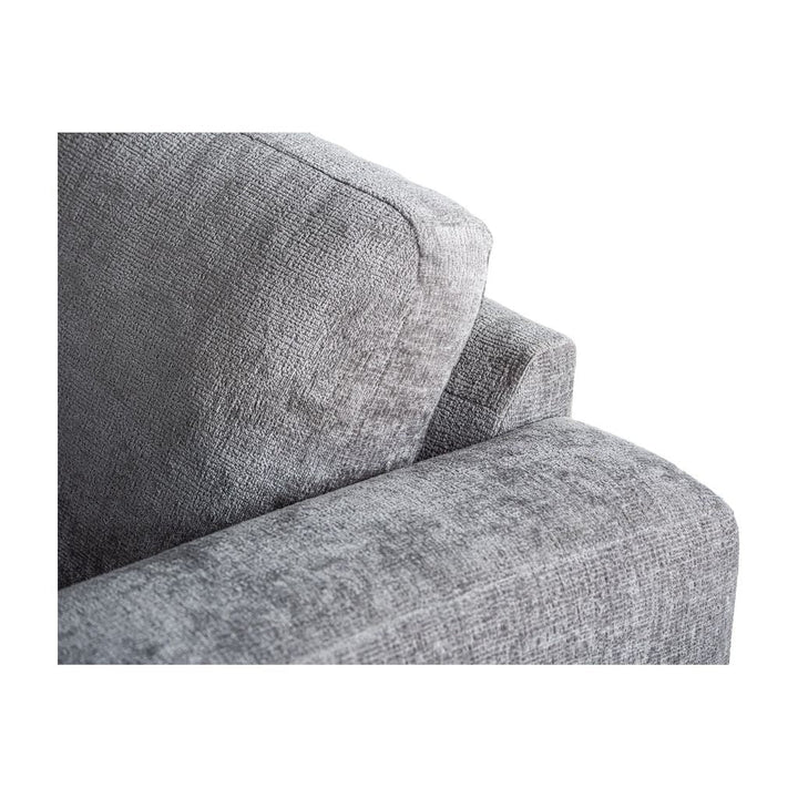 Canapé 3 Places Gris Angle Gauche | Zen - Designix Canapés