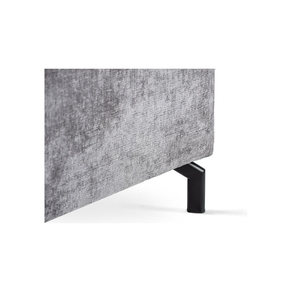 Canapé 3 Places Gris Angle Gauche | Zen - Designix Canapés