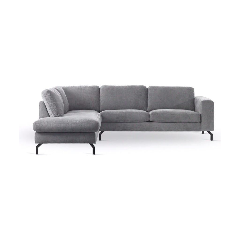 Canapé 3 Places Gris Angle Gauche | Zen - Designix Canapés