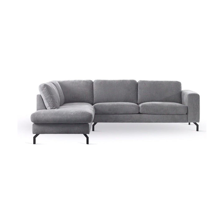 Canapé 3 Places Gris Angle Gauche | Zen - Designix Canapés