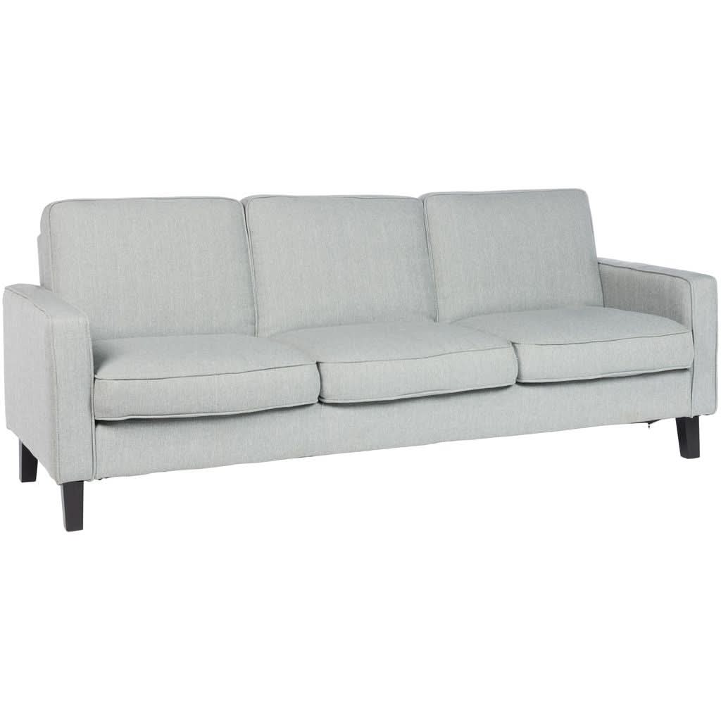 Canapé 3 Places Lit Polyester Bleu Clair | Kyra - Designix Canapés
