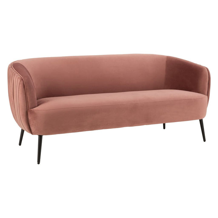 Canapé 3 Places Rose Terre Cuite | Lyla - Designix