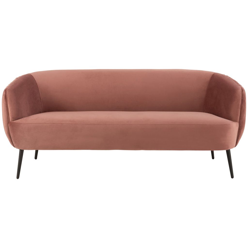 Canapé 3 Places Rose Terre Cuite | Lyla - Designix