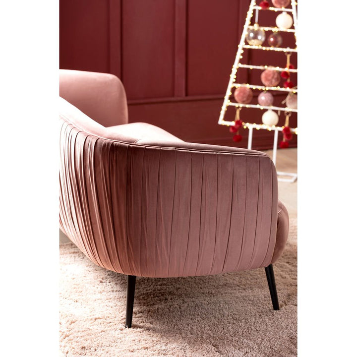 Canapé 3 Places Rose Terre Cuite | Lyla - Designix