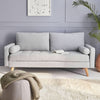 Canapé 3 places Scandinave gris | Confort Moderne