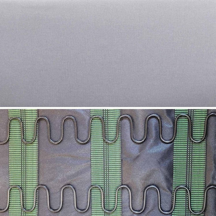 Canapé Banquette Gris Clair Bois et Tissu | Nordic - Designix Banquette