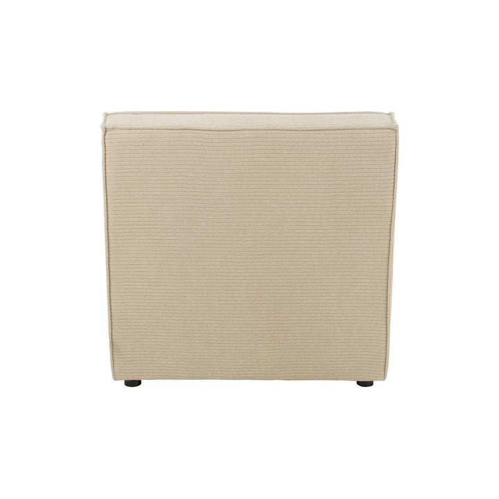 Canapé Beige Confortable en Bois | Riya - Designix Canapés