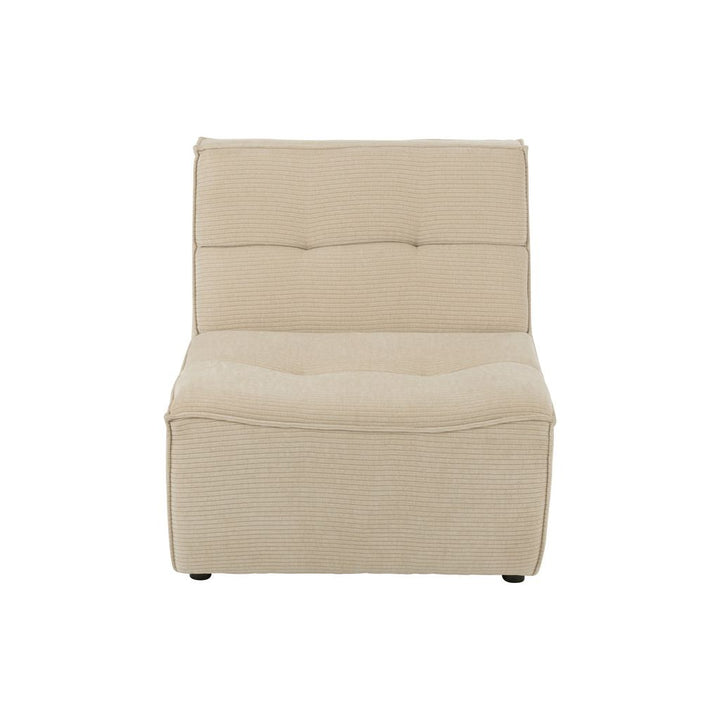 Canapé Beige Confortable en Bois | Riya - Designix Canapés