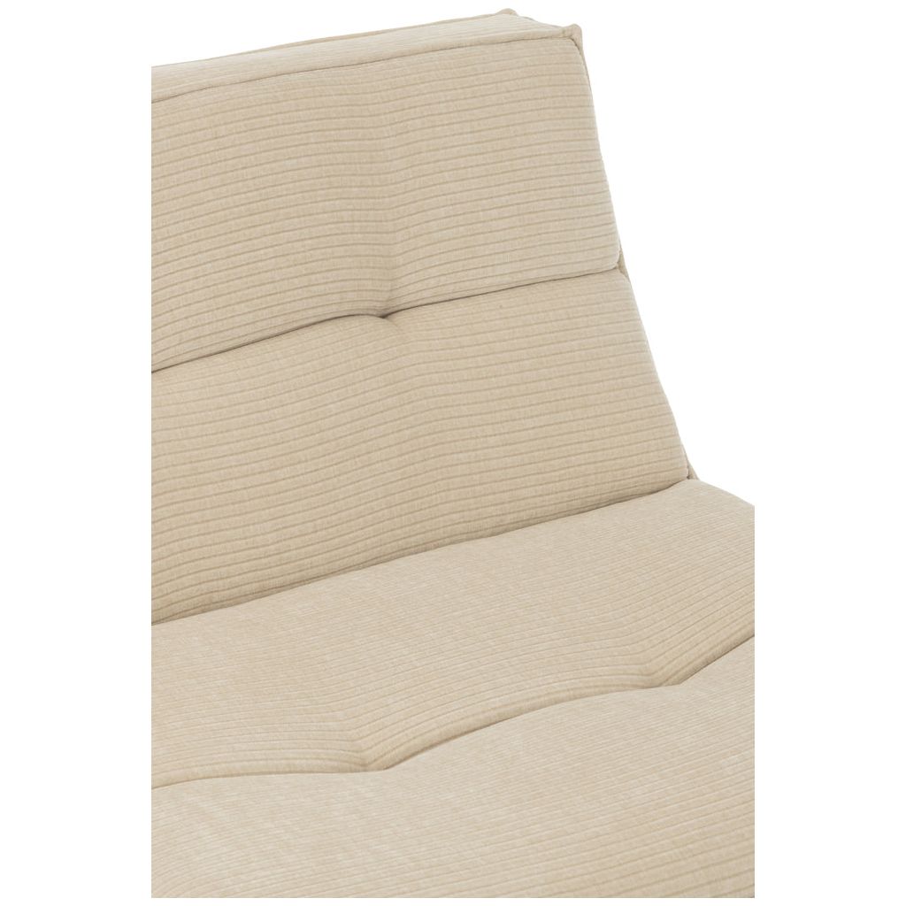 Canapé Beige Confortable en Bois | Riya - Designix Canapés