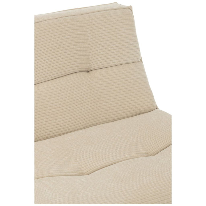 Canapé Beige Confortable en Bois | Riya - Designix Canapés