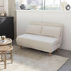 Canapé Convertible Bouclettes Blanches | Haven